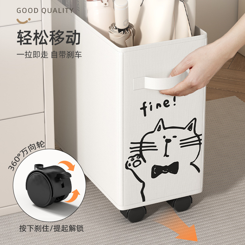 La estación de trabajo del estante debajo de la Mesa de la Oficina del carrito con ruedas coloca la canasta de la bolsa y el escritorio móvil almacena el artefacto.