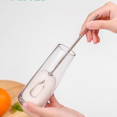 Long-handled brush, all-around pot brush—your ultimate dirt-busting tool! Perfect for cleaning baby bottles, cups, mugs, water bottles, and teacups.