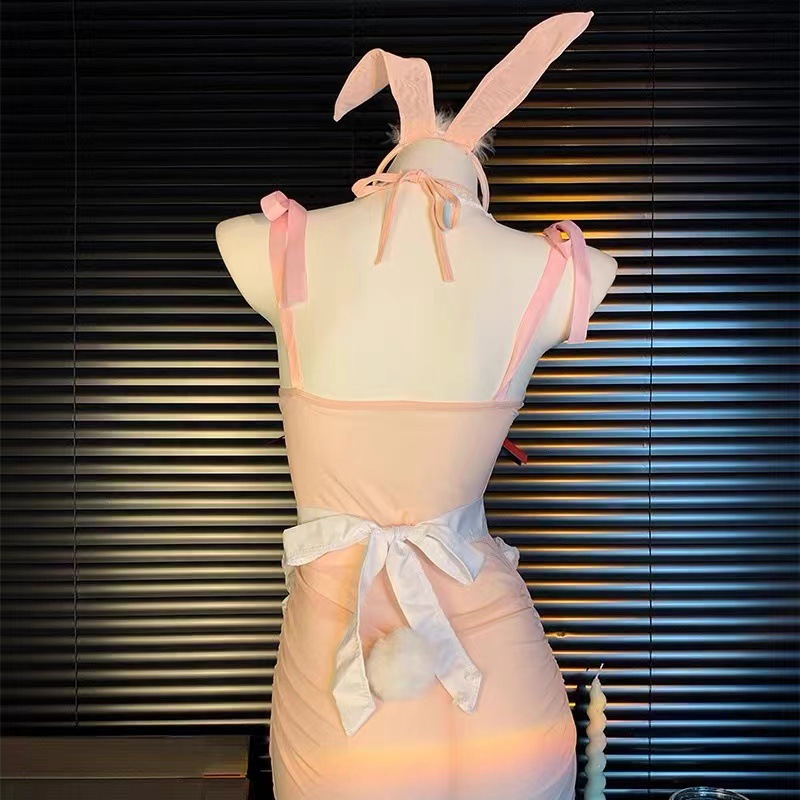 Nurse Roleplay Lingerie Set, Polyester Uniform Costume with Bag Packaging — detail image 8