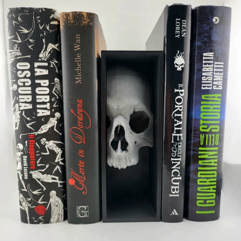Новые книги-закладки с черепом, держатели для книг в виде черепа, 3D-печатные украшения для дома, настольный декор