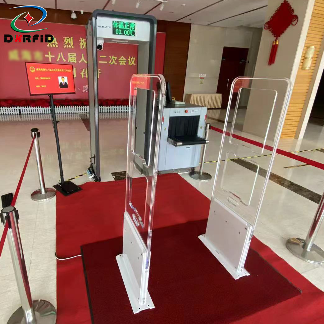 东芯RFID智能通道D5605政会企会展会议签到考勤速通门无障碍闸机