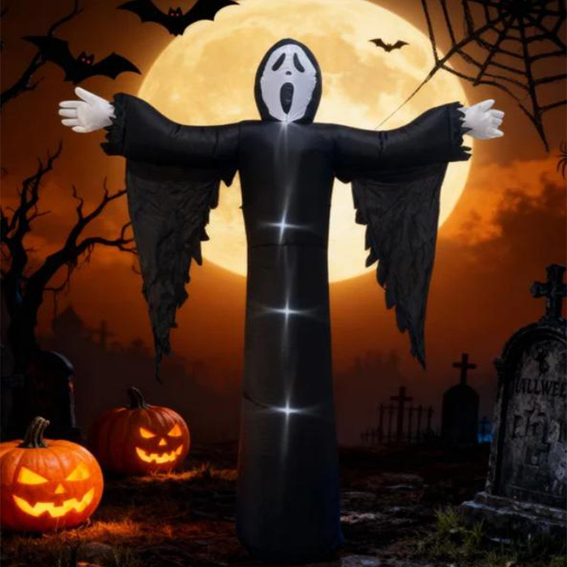 Transfronterizos para Amazon Halloween inflables 3.6 milímetros de lámparas negras de aire modelo de decoración extraña decoración creativa