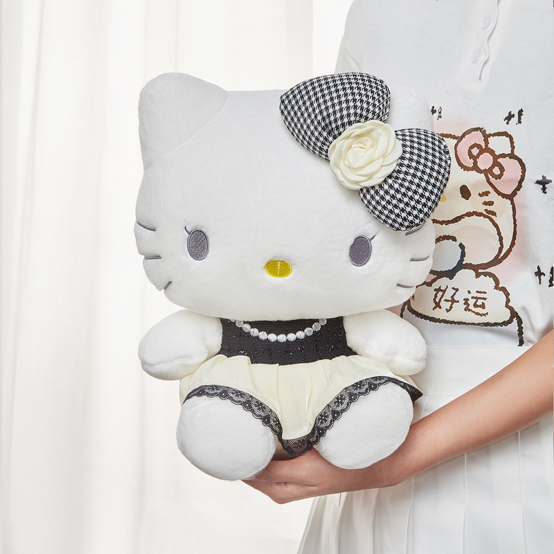 hellokitty毛绒公仔可爱凯蒂猫玩偶哈喽kt玩具娃娃女孩生日礼物女|undefined