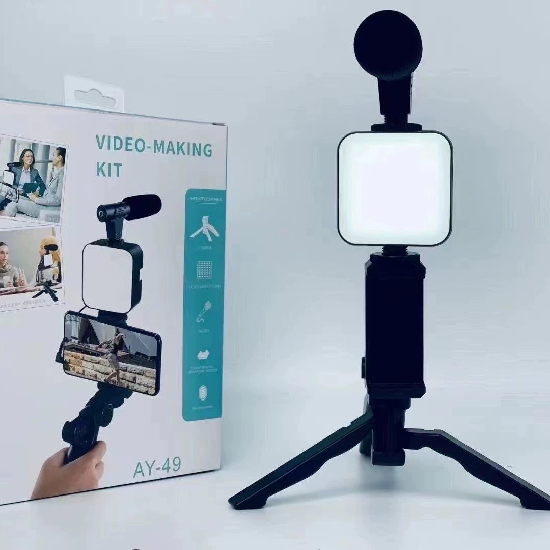 Travel LED camera charging, fill light