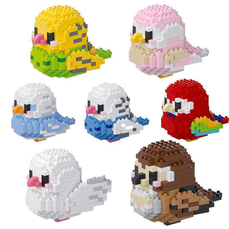 【Wholesale Dropshipping】Cute Little Bird Micro Particle Building Blocks Assembly Toys Cross-Border Children's Gifts for Boys and Girls Educational Toys 【Wholesale Dropshipping】Cute Little Bird Micro Particle Building Blocks Assembly Toys Cross-Border Children's Gifts for Boys and Girls Educational Toys