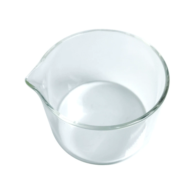 Хрустальная тарелка испарительная тарелка культура из боросиликатного стекла с плоским дном круглая тарелка толстые стенки химическая лаборатория сосуд