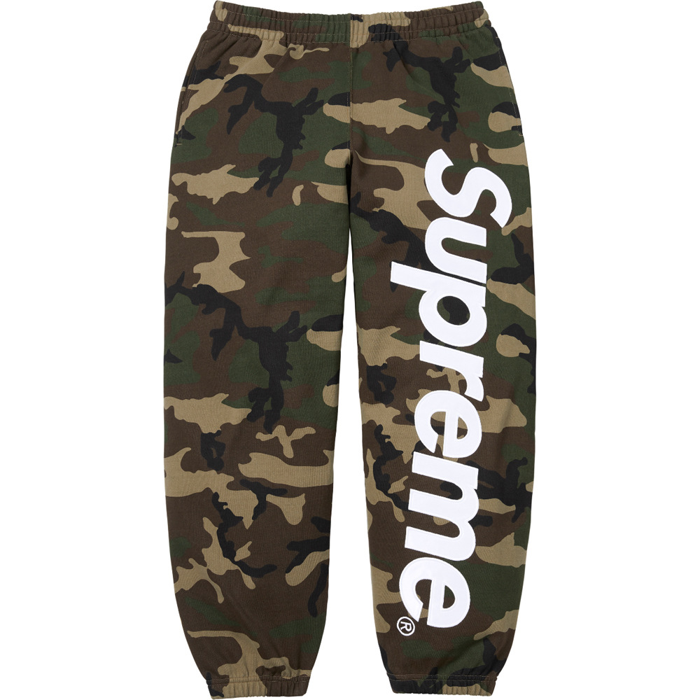 Calça A331 camuflada verde militar / S