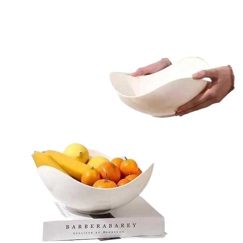 ins风水果盘高颜值客厅家用碟轻奢风零食干水果盘英其他无|undefined