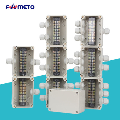 outdoors waterproof Junction box 100*68*508 terminal Junction box F4 Plastic electrical Guo box