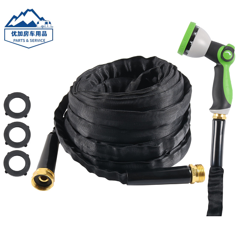 跨境热销花园软管家用高压防冻防爆橡塑花园水管软管适用房车园林