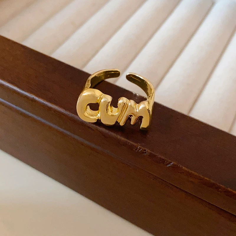 П fashionable ring with zircon?