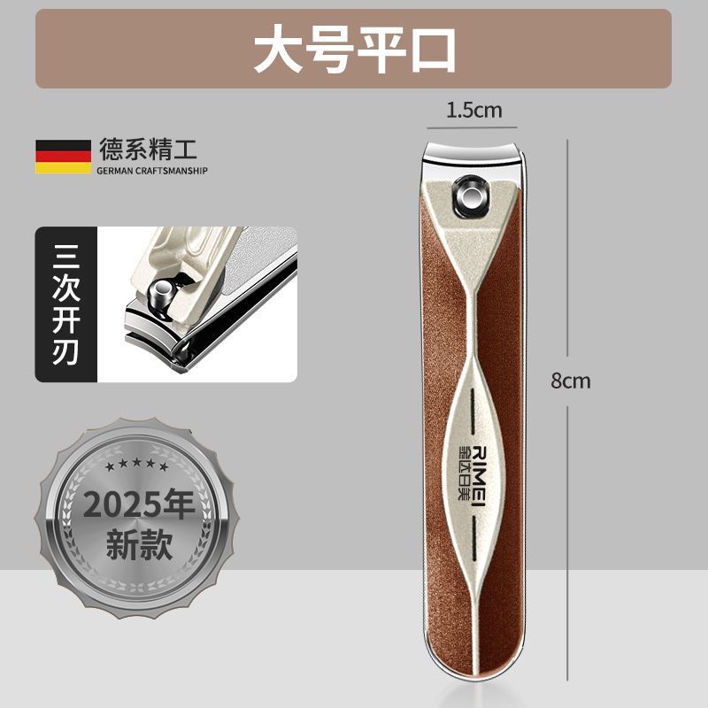 Uña de pinzas cortadora de piel muerta inclinada en stock nail polish japonés conjunto de herramientas de cortadora de uñas doméstica conjunto de trincheas