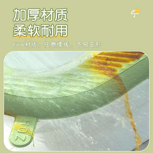 High-foaming EVA waterproof toilet seat, household washable and wipeable toilet seat ring, universal for all seasons