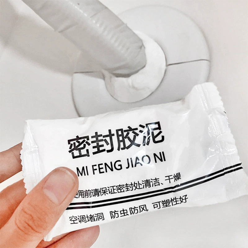 Шпаклевка для кондиционеров для домашнего использования, герметик для дренажных труб, ремонт отверстий в стенах, герметизация отверстий в кондиционерах общежитий, белая шпаклевка.