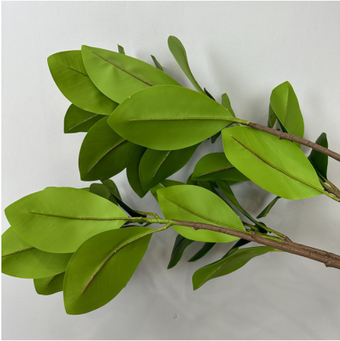 Ins hand-feeling magnolia leaves simulated long-branched plants…