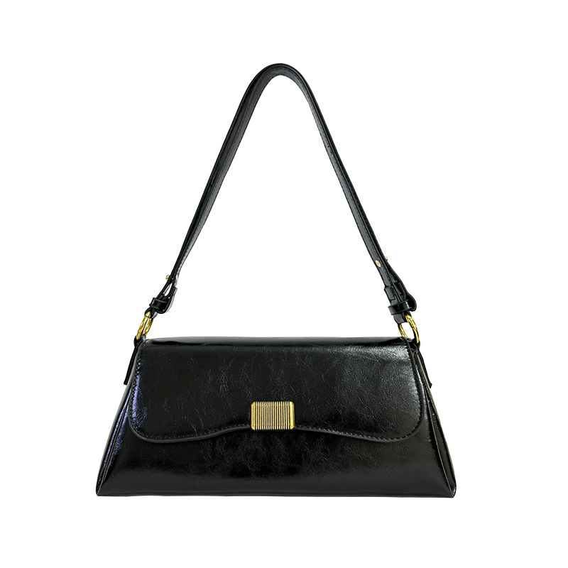 Borsa a tracolla da donna retro in ecopelle minimalista_voghion.com