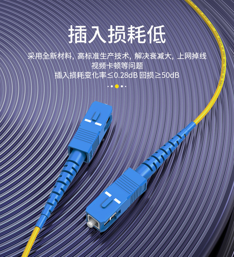 TC-NET 单模光纤跳线   SC-SC光纤尾纤 价格合理质量保障