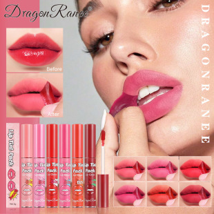 Cross-Border Peel-Off Moisturizing Lip Mask Lip Gloss Peel-Off Lip Lipstick Liquid Lipstick Not Easy to Fade Peel-Off Lip Gloss Mask