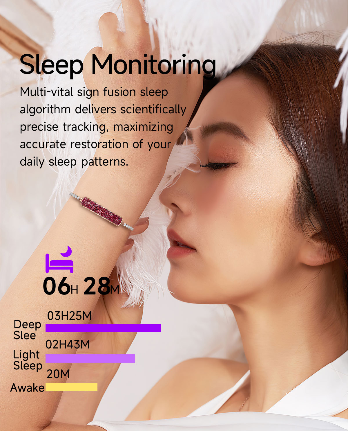 Smartwatch Mit Herzfrequenz- Und Blutsauerstoffmessung Schlafanalyse_voghion.com