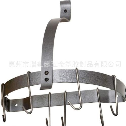 加工制作铁艺金属架 厨房挂架 厨房工具挂架 汤勺瓢挂架 锅铲架