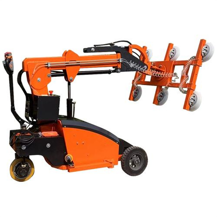 Máquina de elevación de succión de vidrio eléctrica Máquina de transporte de vidrio reversible Máquina de ventosa de vidrio de peso múltiple