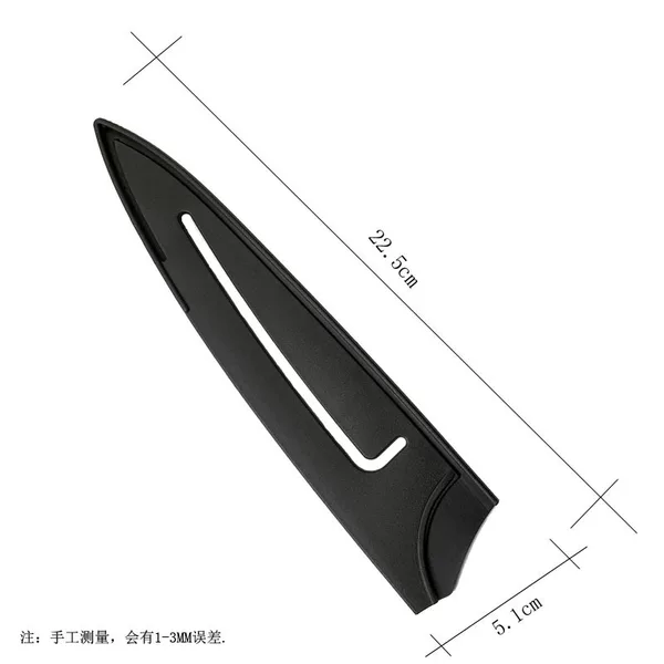Factory in stock plastic chef knife set bread knife set fruit knife set