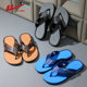 Huili flip-flops men's wear-resistant non-slip thick-soled beach fashion slippers men's flip-toe outdoor all-match outdoor summer