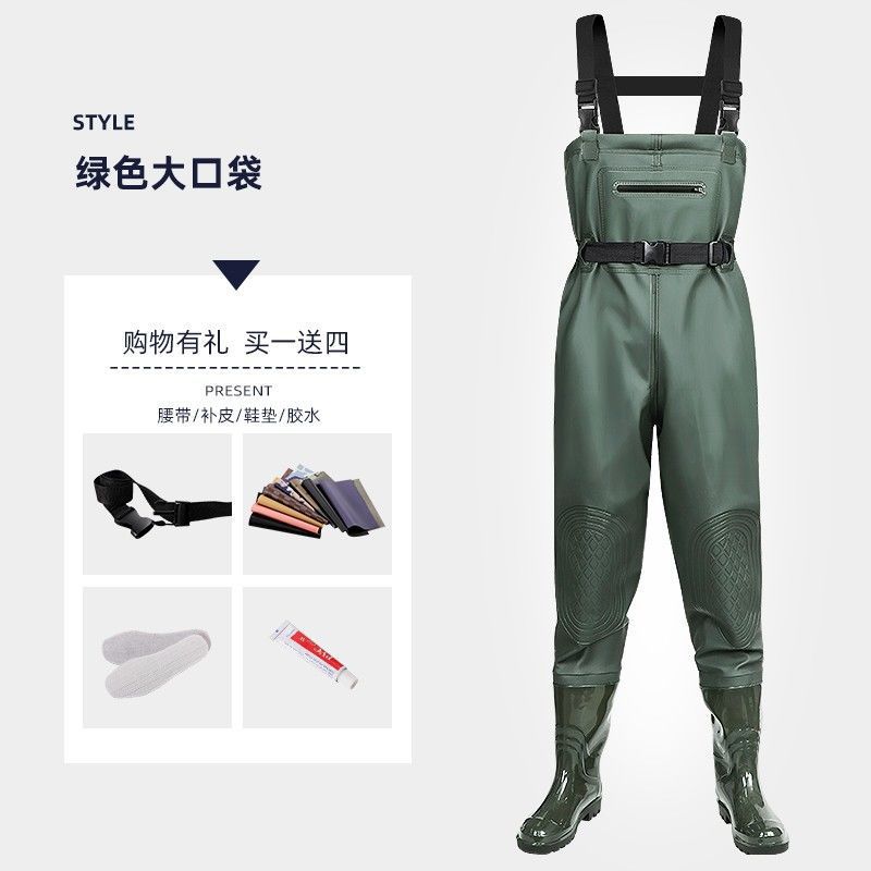 HHXS#녹색 - 이중 무릎 패드 [수출 등급] 편안하고 내구성이 뛰어남