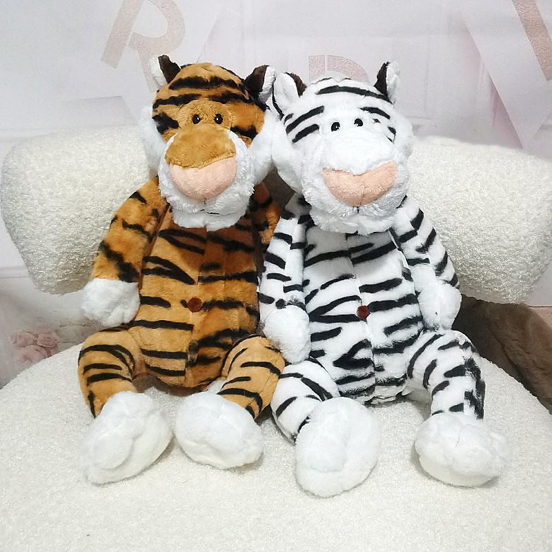 Nuevo Comercio exterior adelgazante Tigre muñeca juguete de peluche para niños muñeca de ragdoll almohada edredón transfronterizo al por mayor
