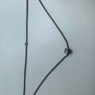 Cross-Border Trendy Niche Design Slim Waist Sweater Chain Hip-Hop High Street Cylindrical Sweatshirt Necklace Long Style