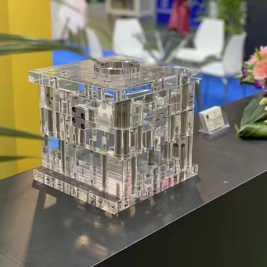 透明亚克力模具模胚注塑加工透明亚克力内部清晰可见模胚模型