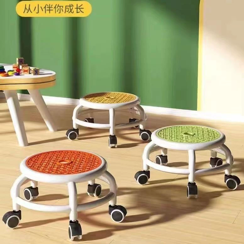 Новый шкив небольшой табурет бытовой очистки пола небольшой прохладный стиль ногтей ремонт ног стул красоты шов стул вращающийся стул