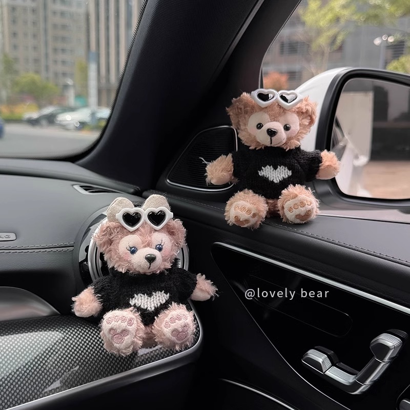 Aromaterapia para automóvil Decoración de salida de aire acondicionado para automóvil 2024 Nuevo estilo Shirley Mei Adornos lindos Fragancia para automóvil Mujer