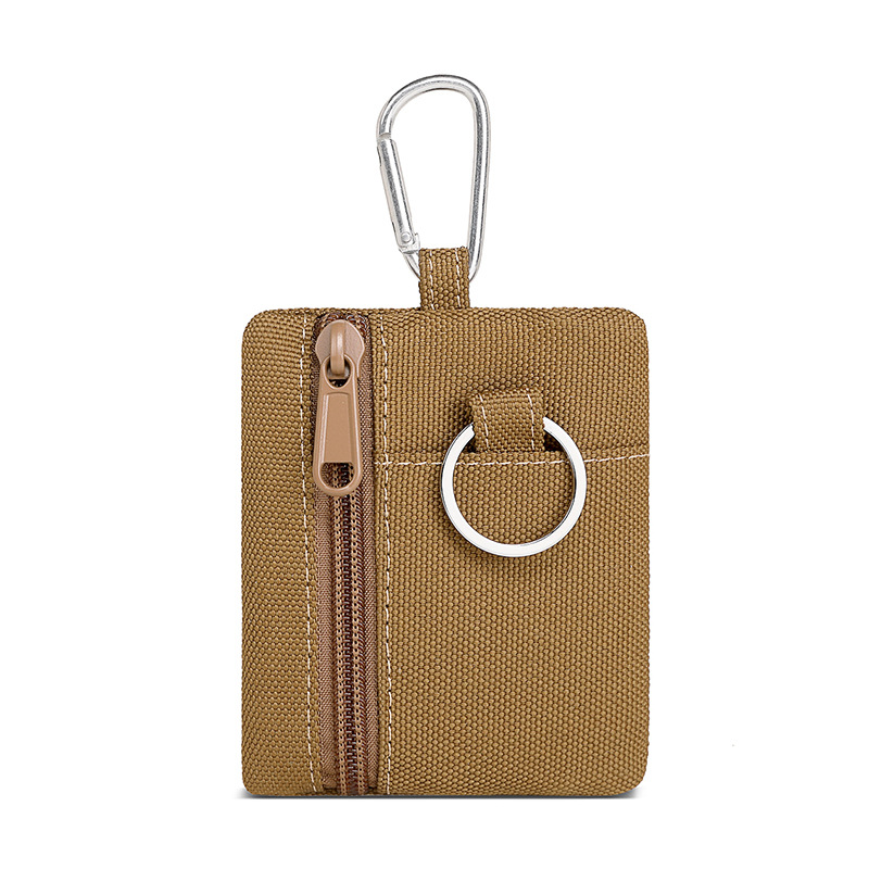 Táctica mini multifuncional al aire libre bolso deportivo masculino bolso auriculares bolso de monedas tarjeta bancaria mini bolso de cambio