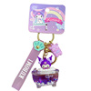 Sanrio, genuine bath foam, trend fashionable keychain, sophisticated key bag for beloved, car keys