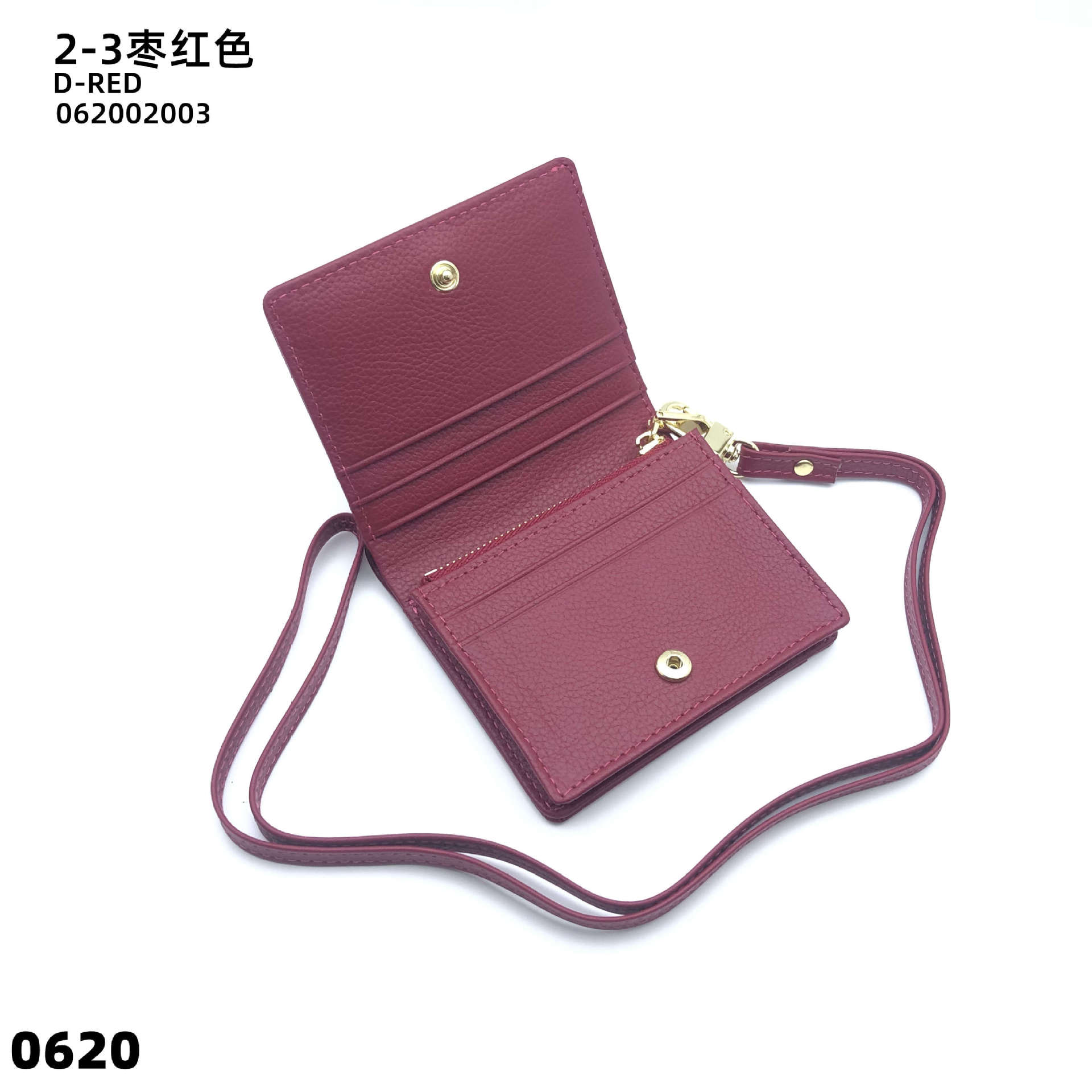 Niñas billetera de cuero plegable cremallera monedas tarjeta bancaria bolsa de almacenamiento con colgante bolsa de tarjetas bolsa 2024 nuevo