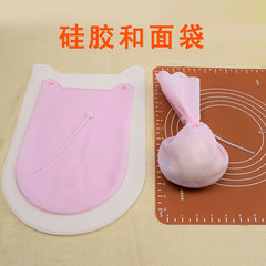 廠家硅膠揉面袋大小號保鮮和面發麵袋家用不粘硅膠揉粉和面袋