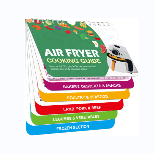 Horario de cocina transfronteriza refrigerador pegatina presión cocina freidora de aire freidora sartén cetona etiqueta magnética tipo calendario etiqueta magnética suave