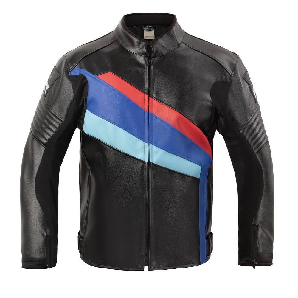 Traje de carreras de motos BMW Traje de cuero Traje de motocicleta al aire libre de cross-country Traje de bicicleta anti-caída de cuatro estaciones