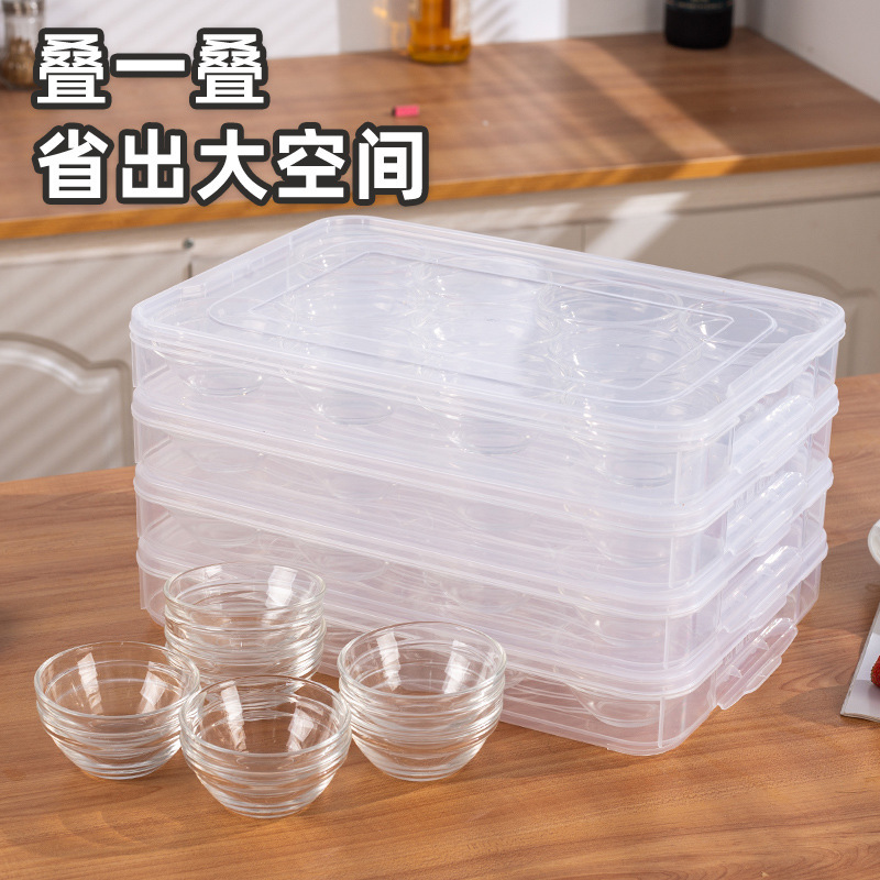 透明で厚い多層の鉢のもちの専用の箱は屋台の業務用の鉢のもちの箱を並べて屋台の収納箱を並べます。|undefined