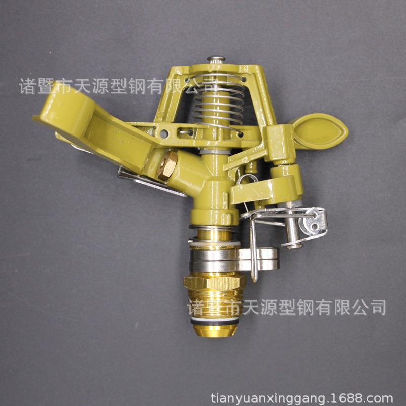 摇臂喷头可控角锌合金草坪喷头园林农业草坪喷灌喷头