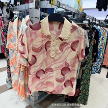 夏季中老年妈妈装短袖t恤 广州尾货1元2元阿里巴巴女装地摊批发网