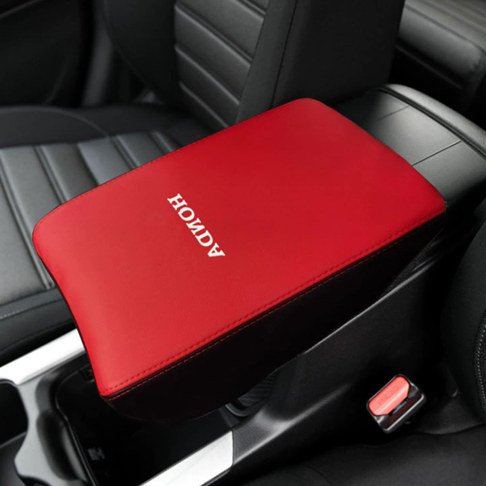 Applicable to 17CRV central control armrest interior modified leather protective suite storage box suits for defense protection leather dedicated