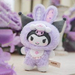 TOPTOY三丽鸥精灵兔盲盒三代毛绒搪胶公仔模型潮玩具生日礼物摆件