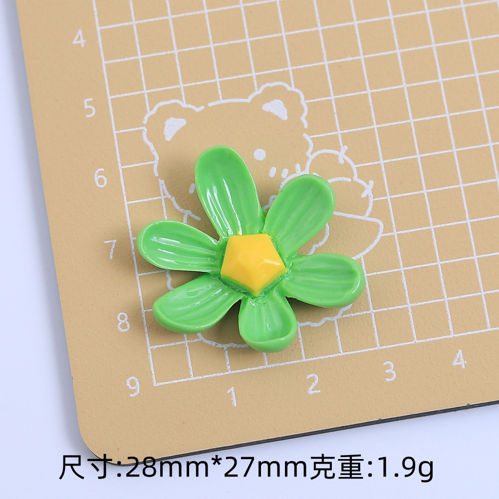 Pequeña flor verde