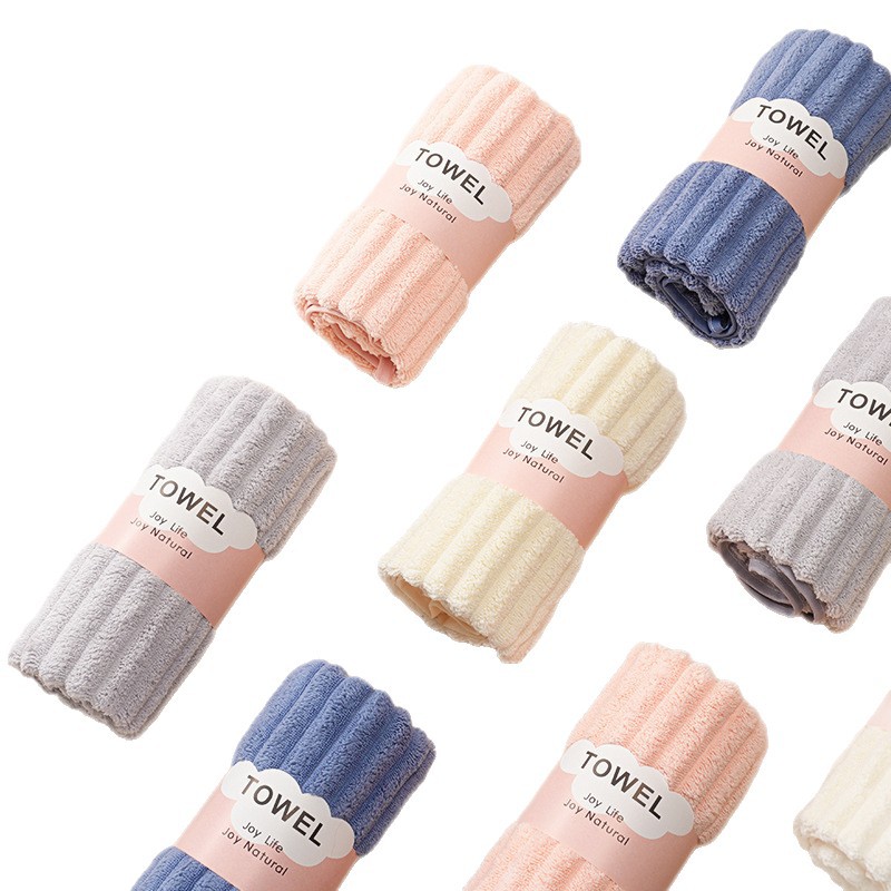 Bath towel coral fleece microfiber fast-drying absorbent