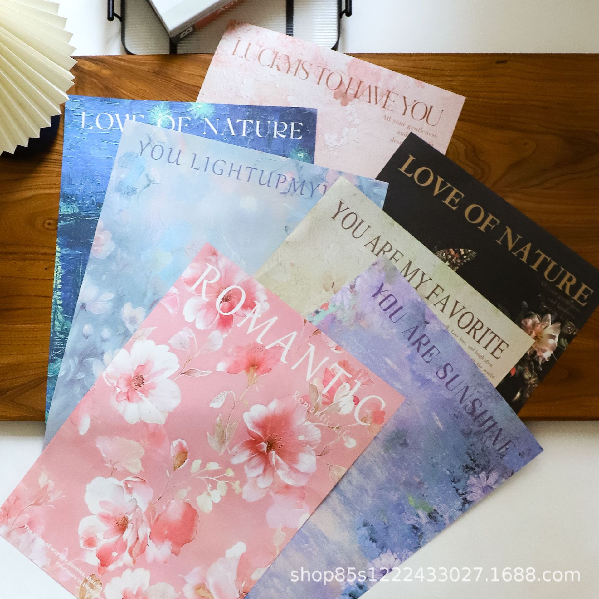 卓纤花材80g熙梦花园油画包花纸花艺材料礼物牛皮纸鲜花包装纸