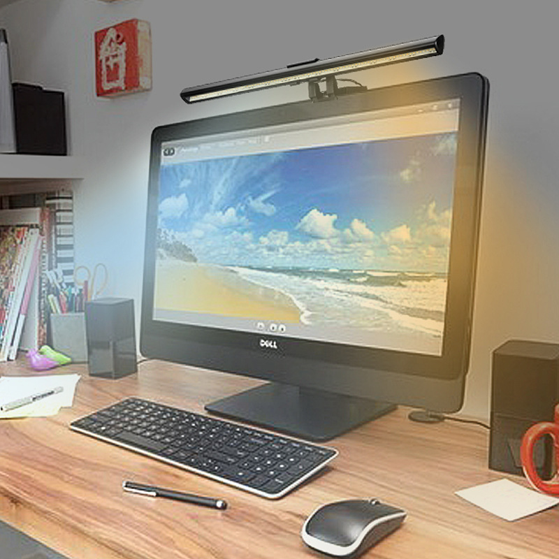 电脑屏幕挂灯USB笔记本电脑护眼屏幕灯办公LED防近视灯加工定制