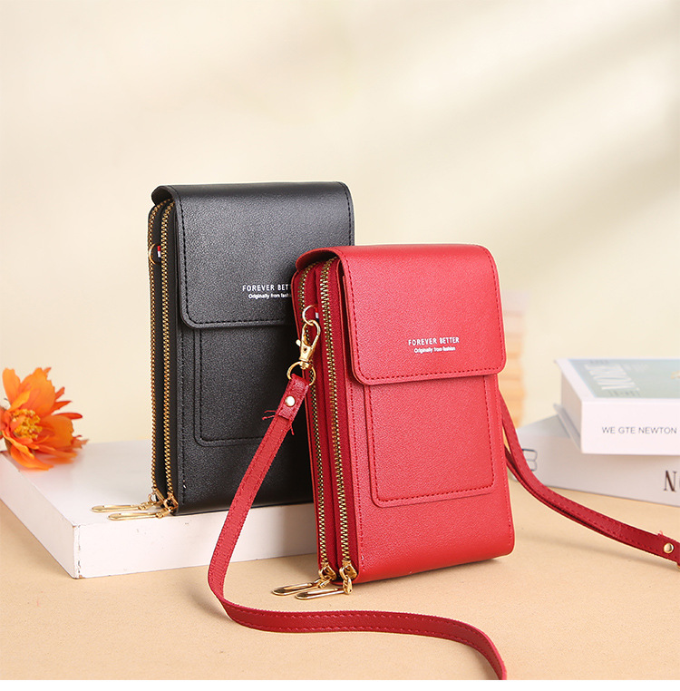 Street Occasion Pu Leather Material Women's Backpack Backpack Solid Color Pattern Women's All Seasons Pu Leather Classic Style Phone Wallet