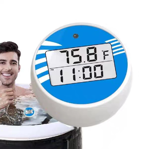 Cross-border new ice bath thermometer with time timing automatic ice bath water thermometer waterproof alarm electronic thermometer Cross-border new ice bath thermometer with time timing automatic ice bath water thermometer waterproof alarm electronic thermometer